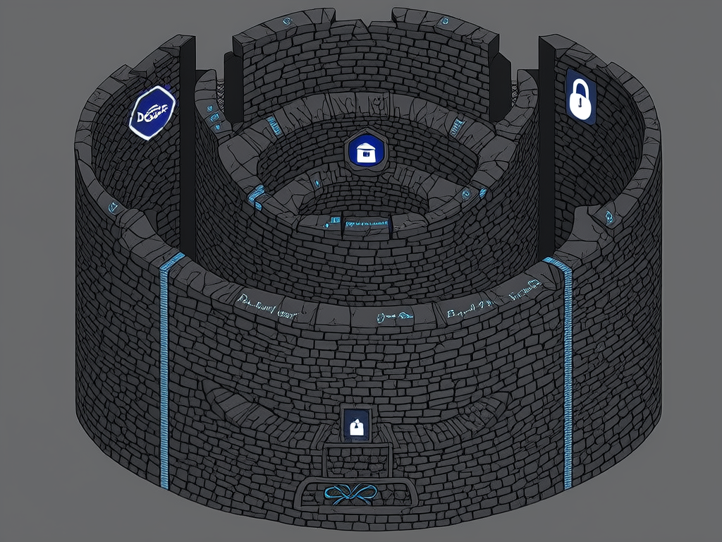 Container security fortress with multiple defense layers