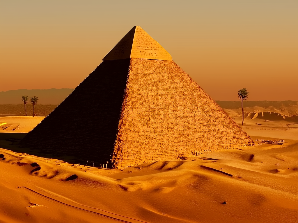 Testing pyramid ancient egyptian pyramid with unit integrati