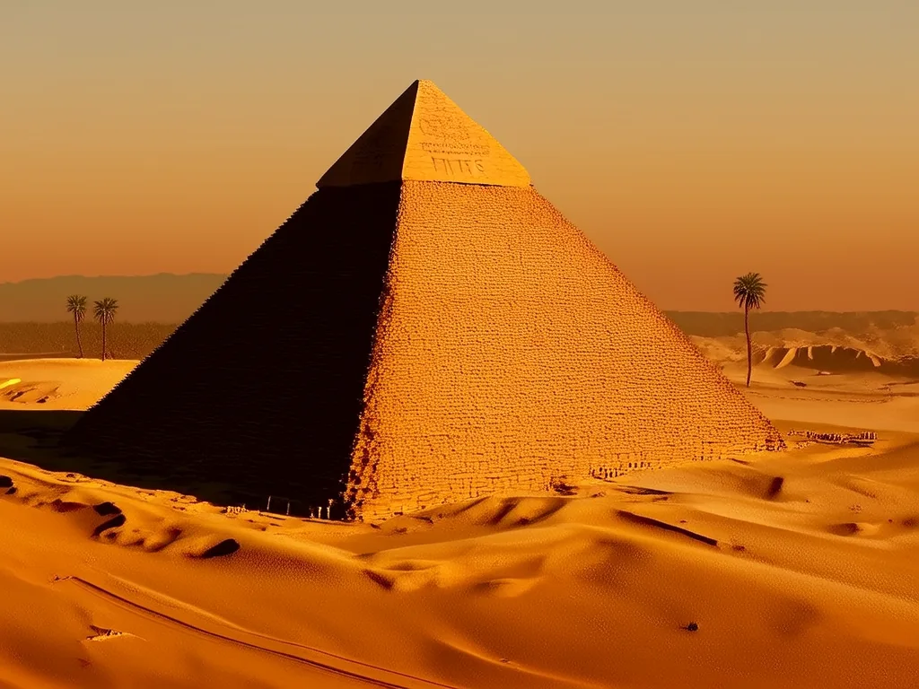 Testing pyramid ancient egyptian pyramid with unit integrati