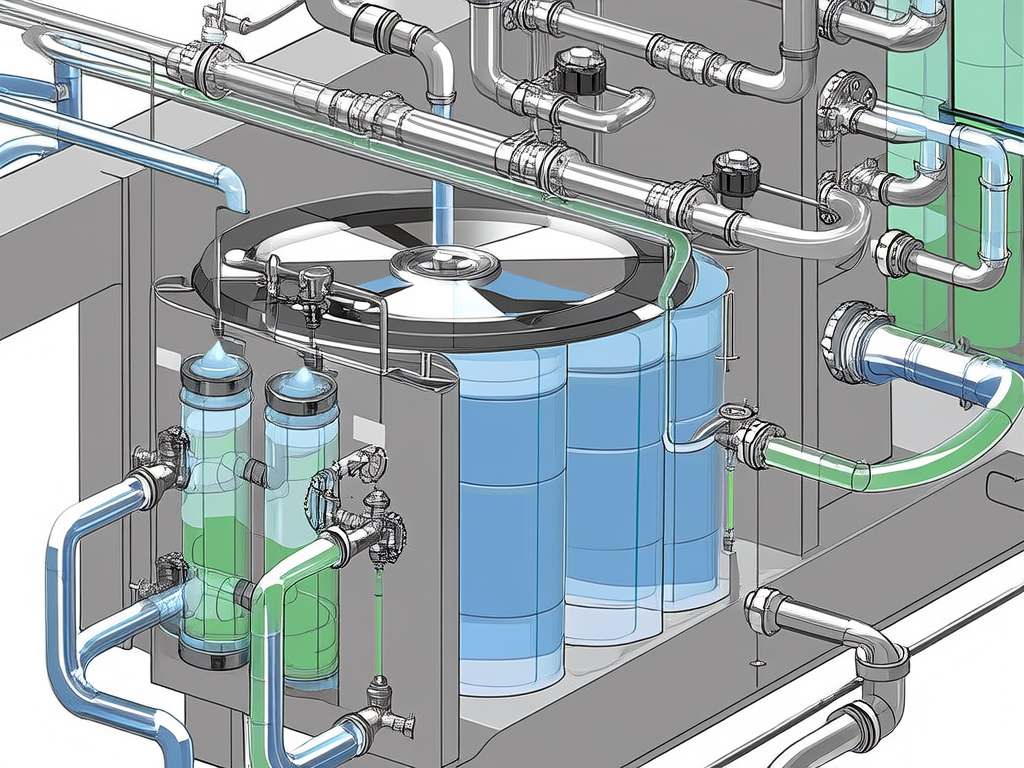 File I/O pipeline: data flowing from disk through buffers to application