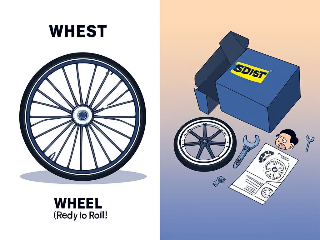 Wheel vs sdist comparison: prebuilt furniture vs IKEA flat-pack