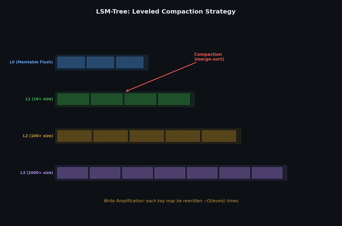 LSM-tree compaction