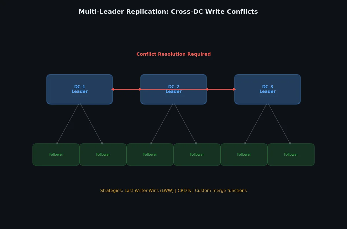 Multi-leader replication