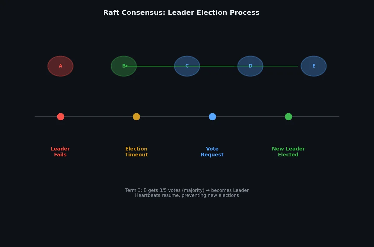 Raft leader election