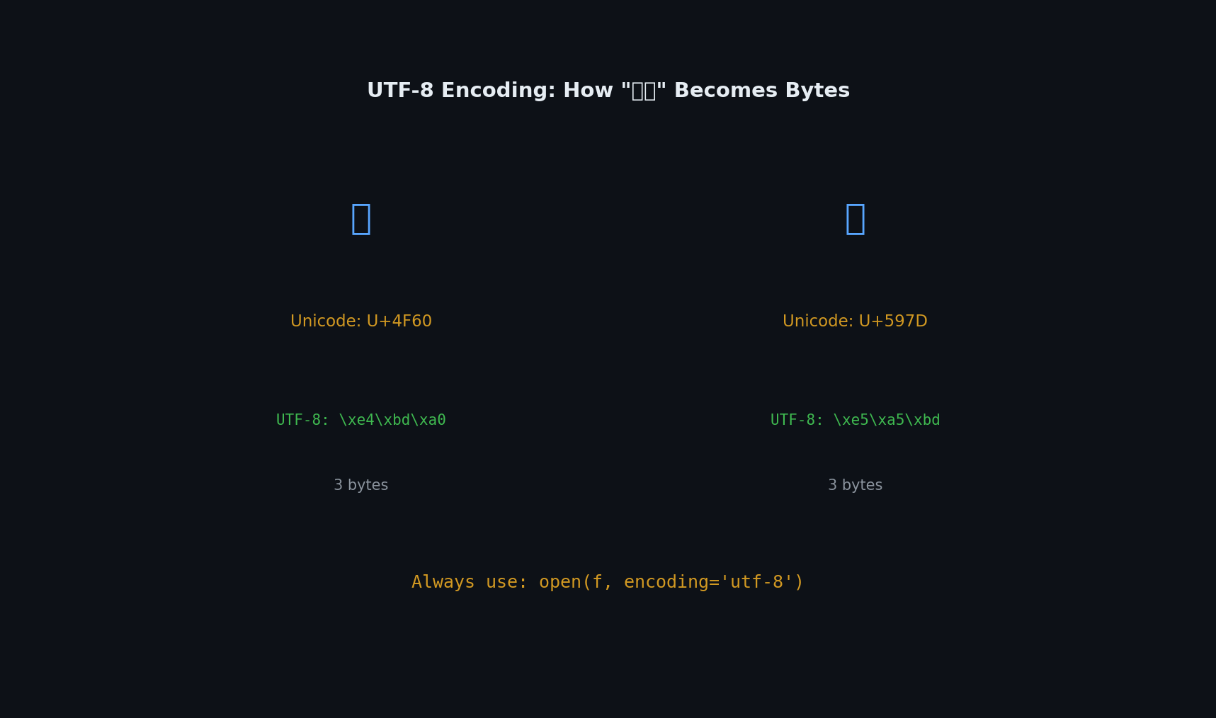 Encoding flow