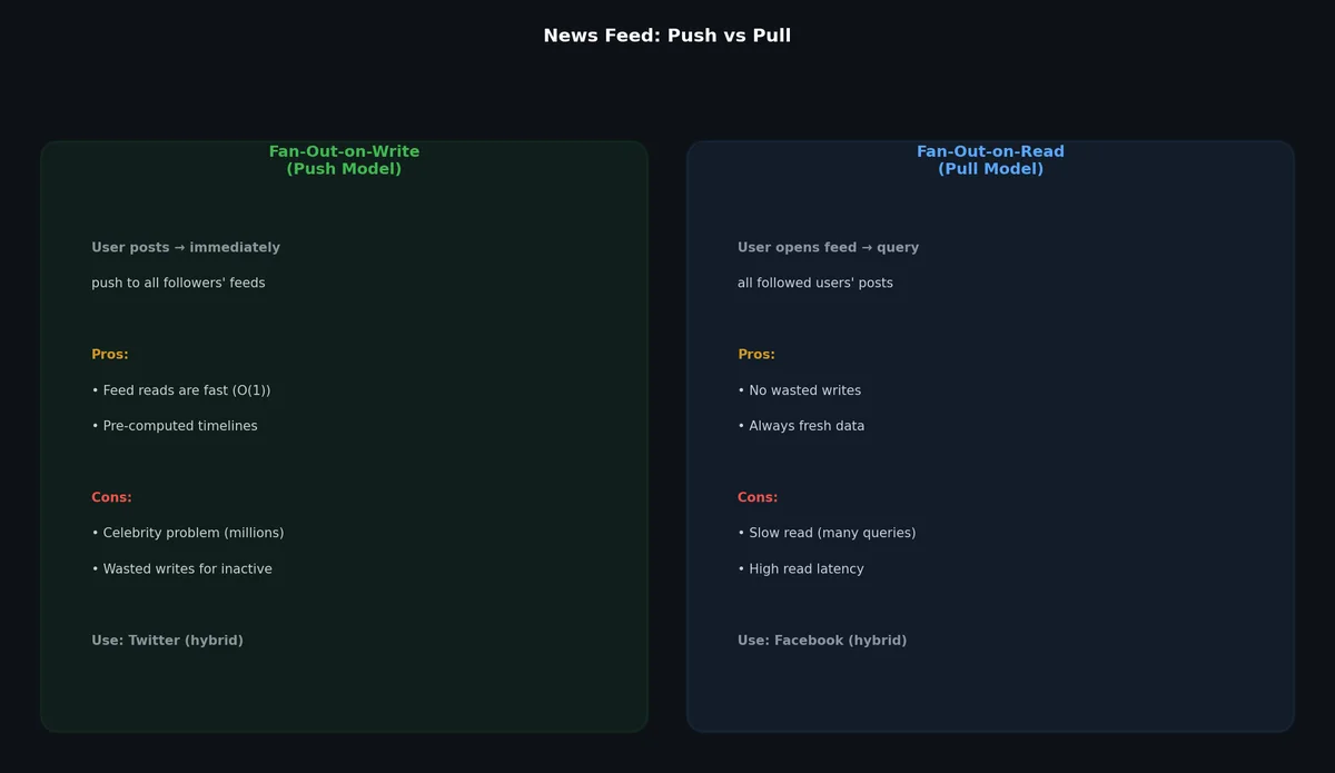 News feed design