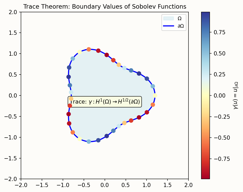 Trace theorem: restricting to boundary