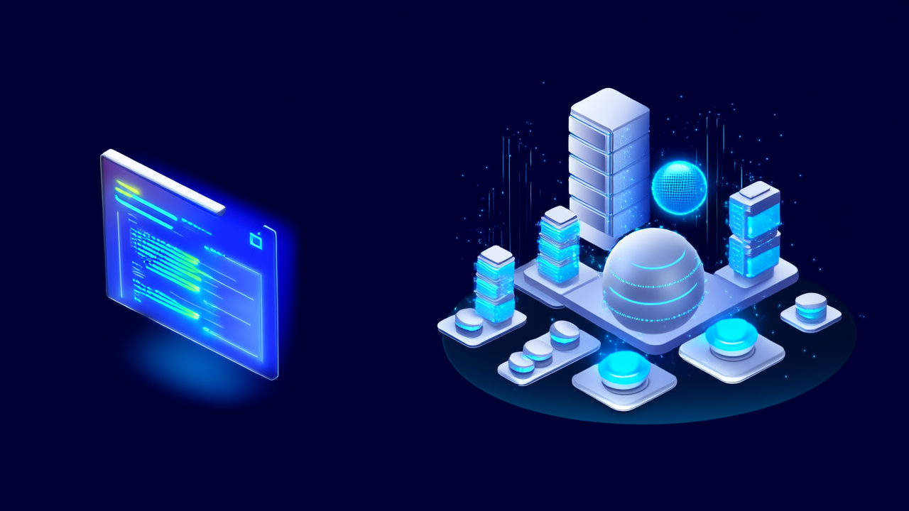 Infrastructure as Code workflow transforming declarative configs into cloud resources