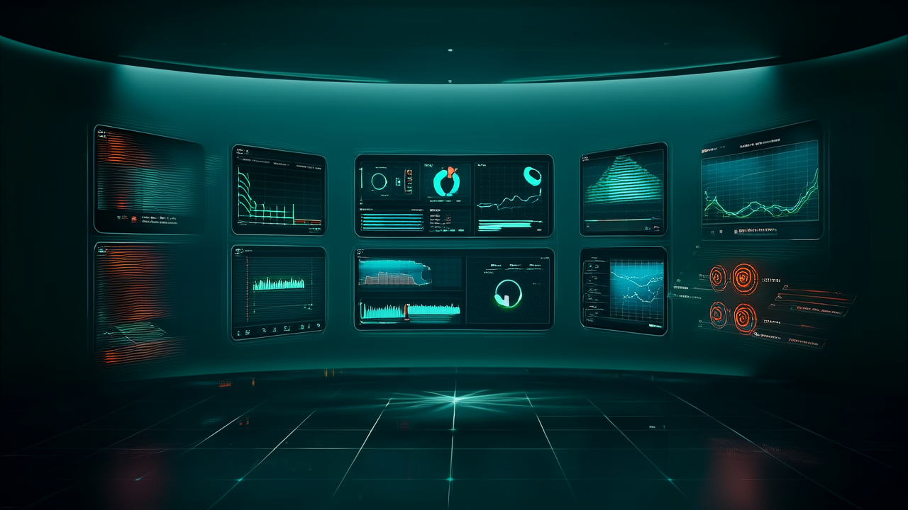 Cloud monitoring command center with real-time metrics dashboards