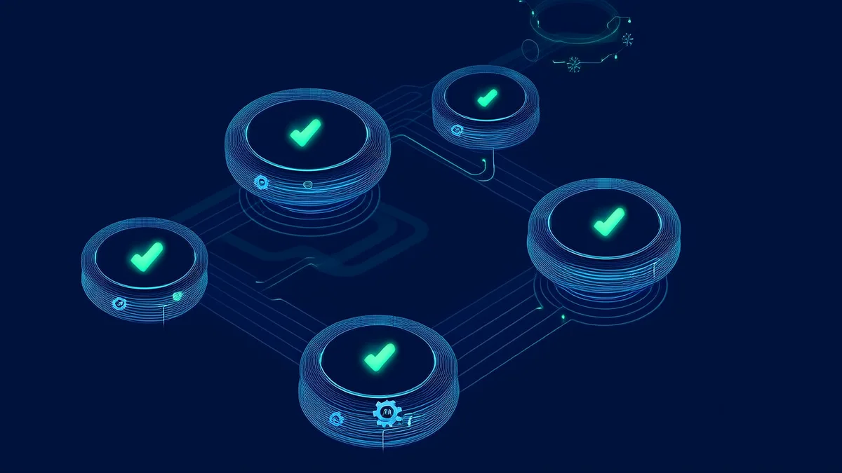 CI/CD pipeline automating build, test, and deploy stages