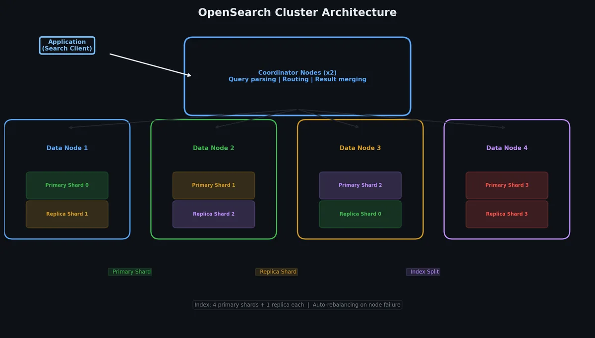 OpenSearch 集群架构